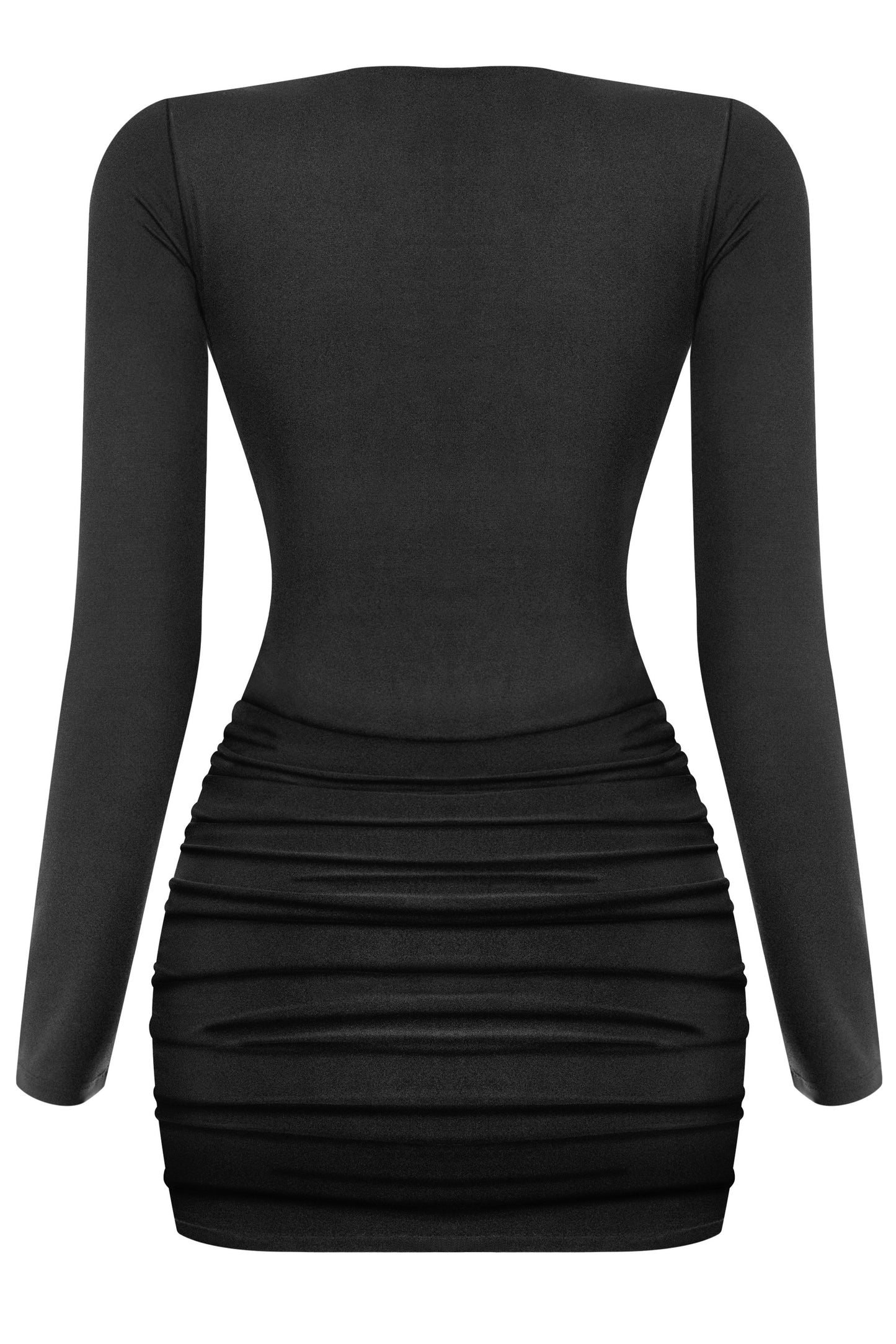 MALLORY MIXED MEDIA MINI DRESS