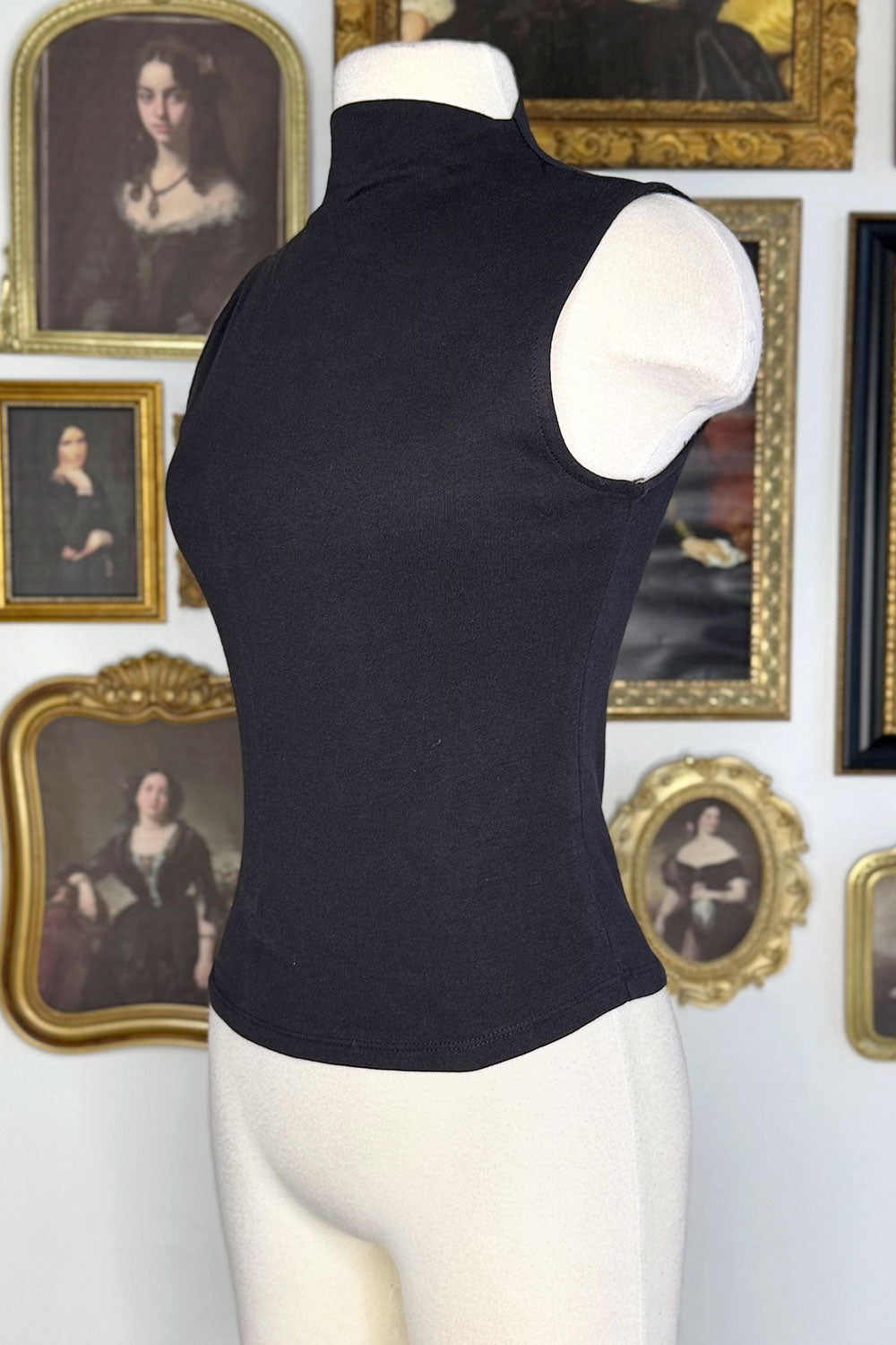 ALLISON MOCK NECK TOP
