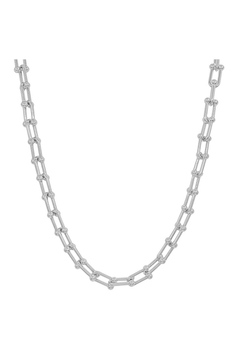 BARBELL CHAIN NECKLACE 012