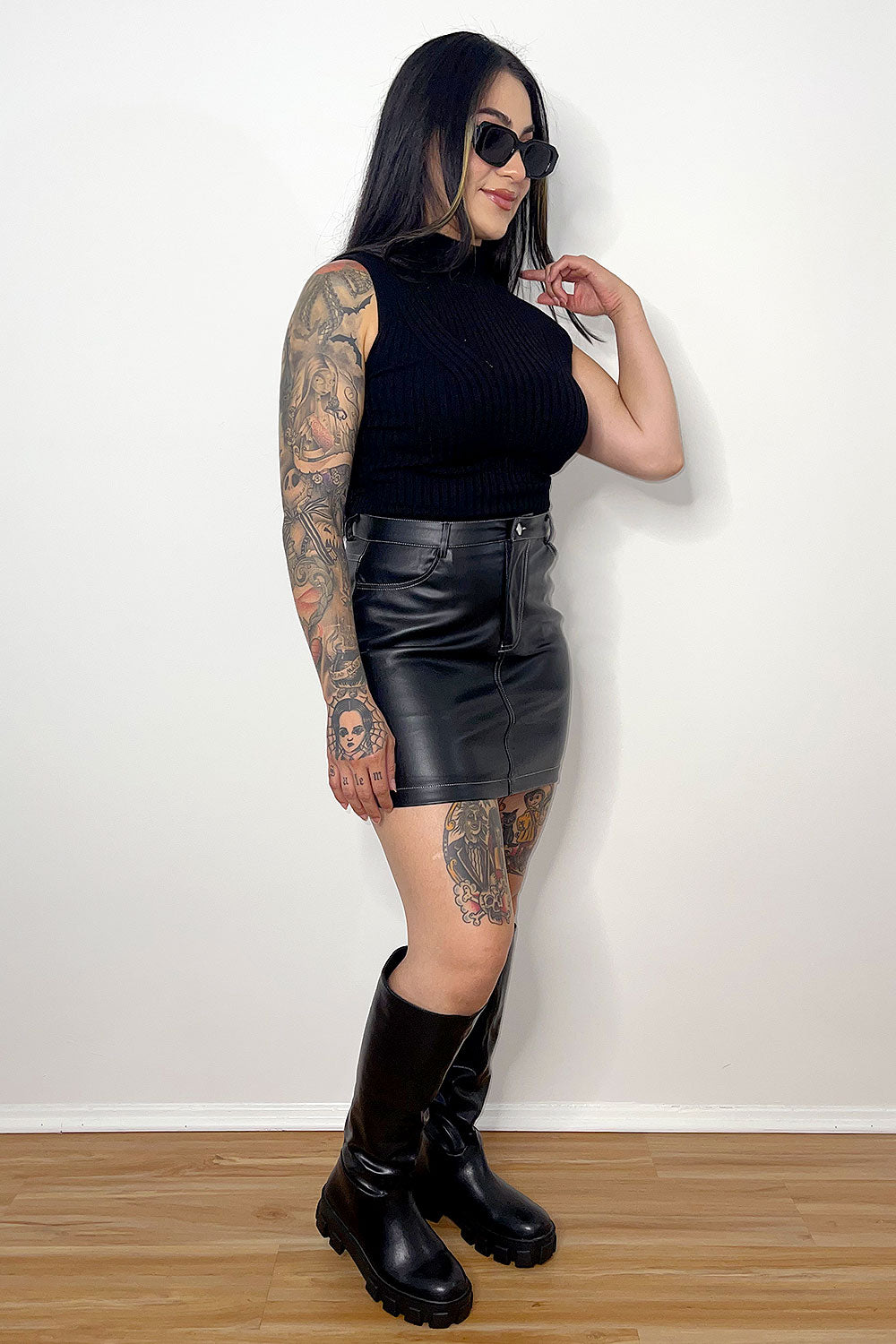 BROOKLYN TURTLENECK SWEATER TOP