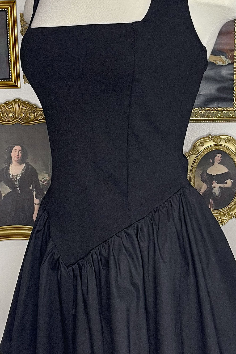 CAT HALTER MINI DRESS