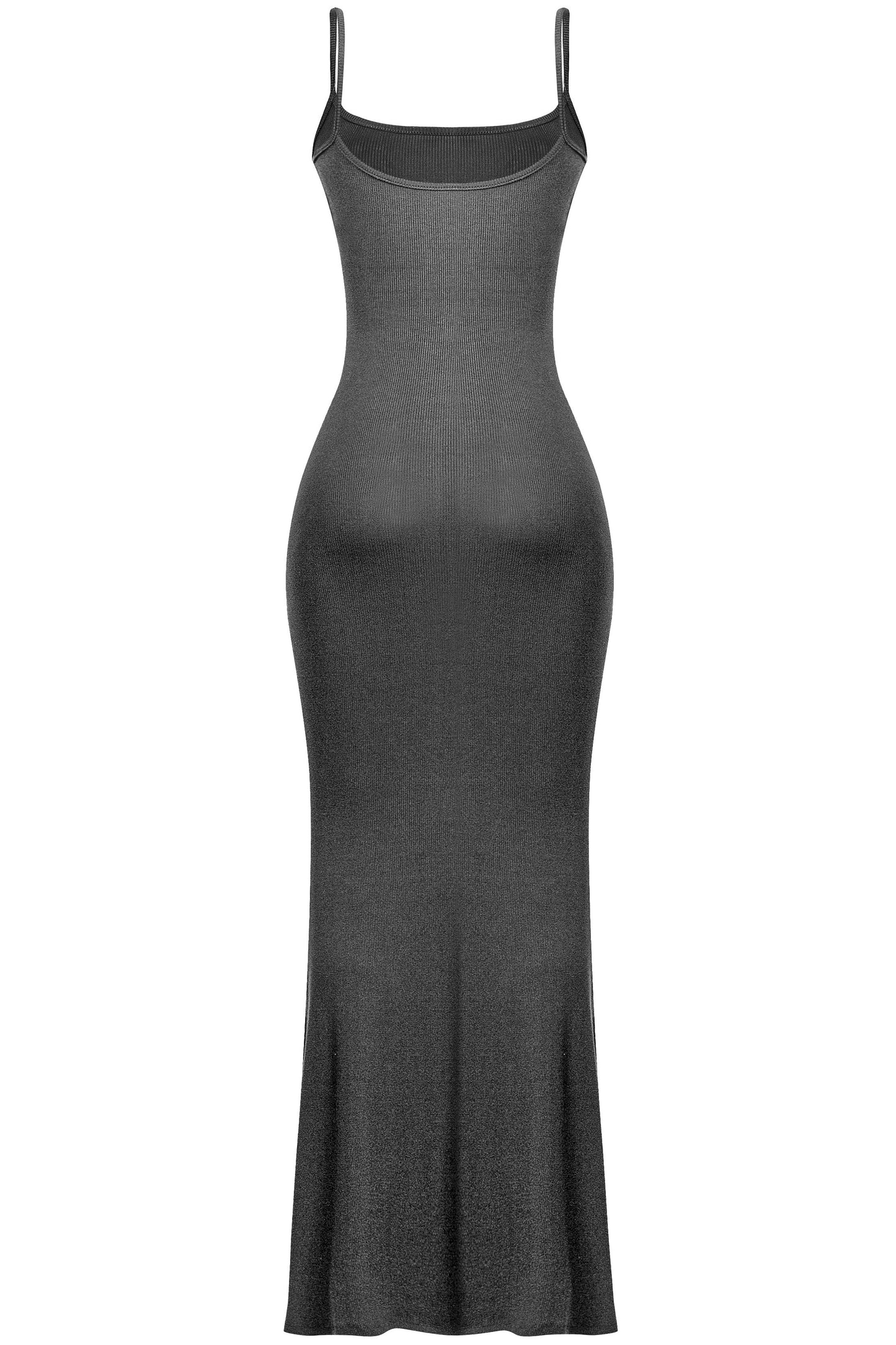 DALILAH SLEEVELESS CAMI RIBBED MAXI DRESS