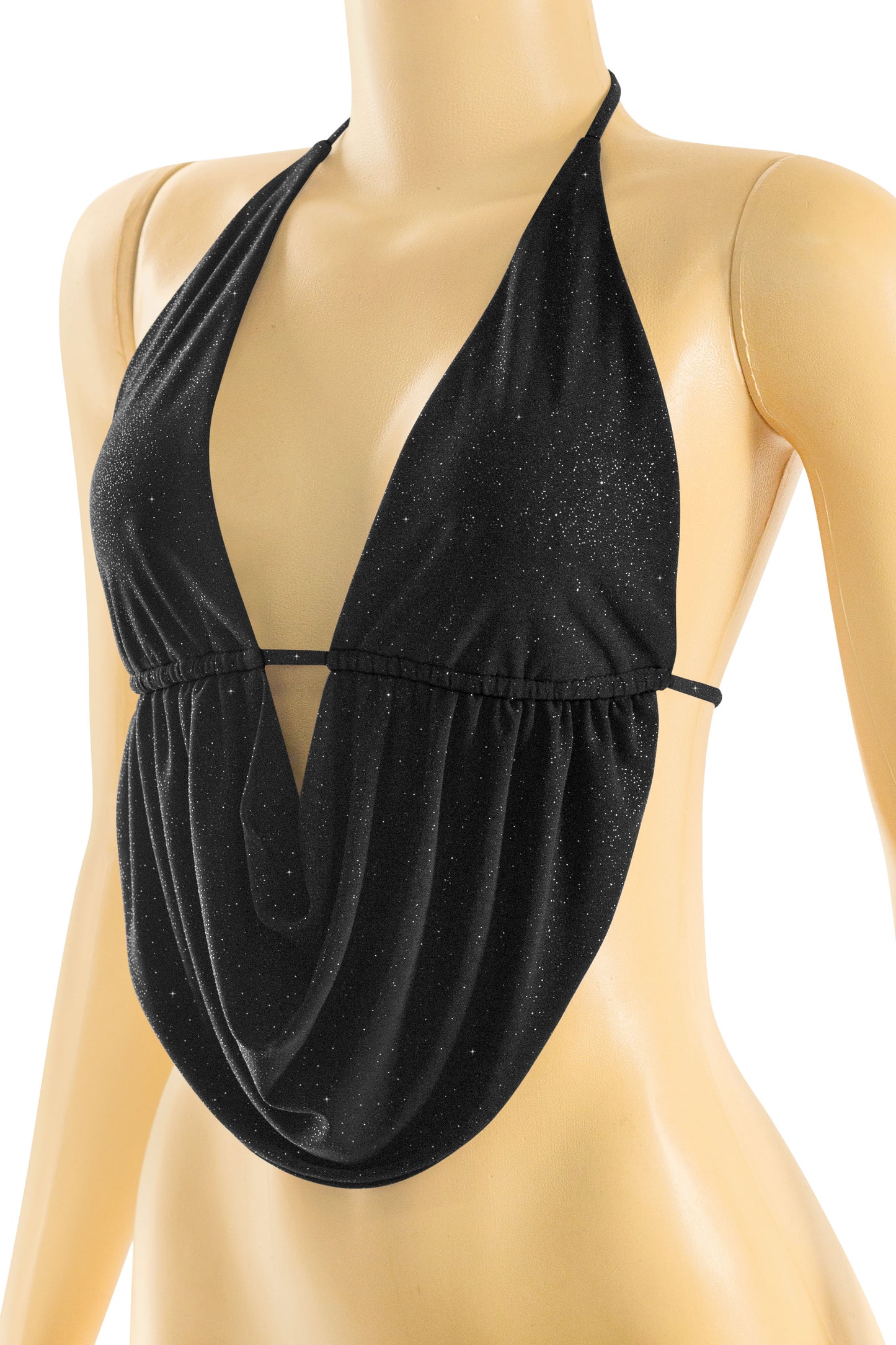 HARLEY GLITTER OPEN BACK TOP