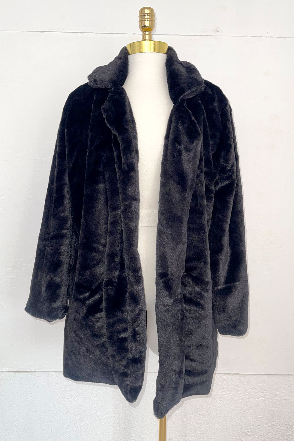MONIQUE FAUX FUR COAT