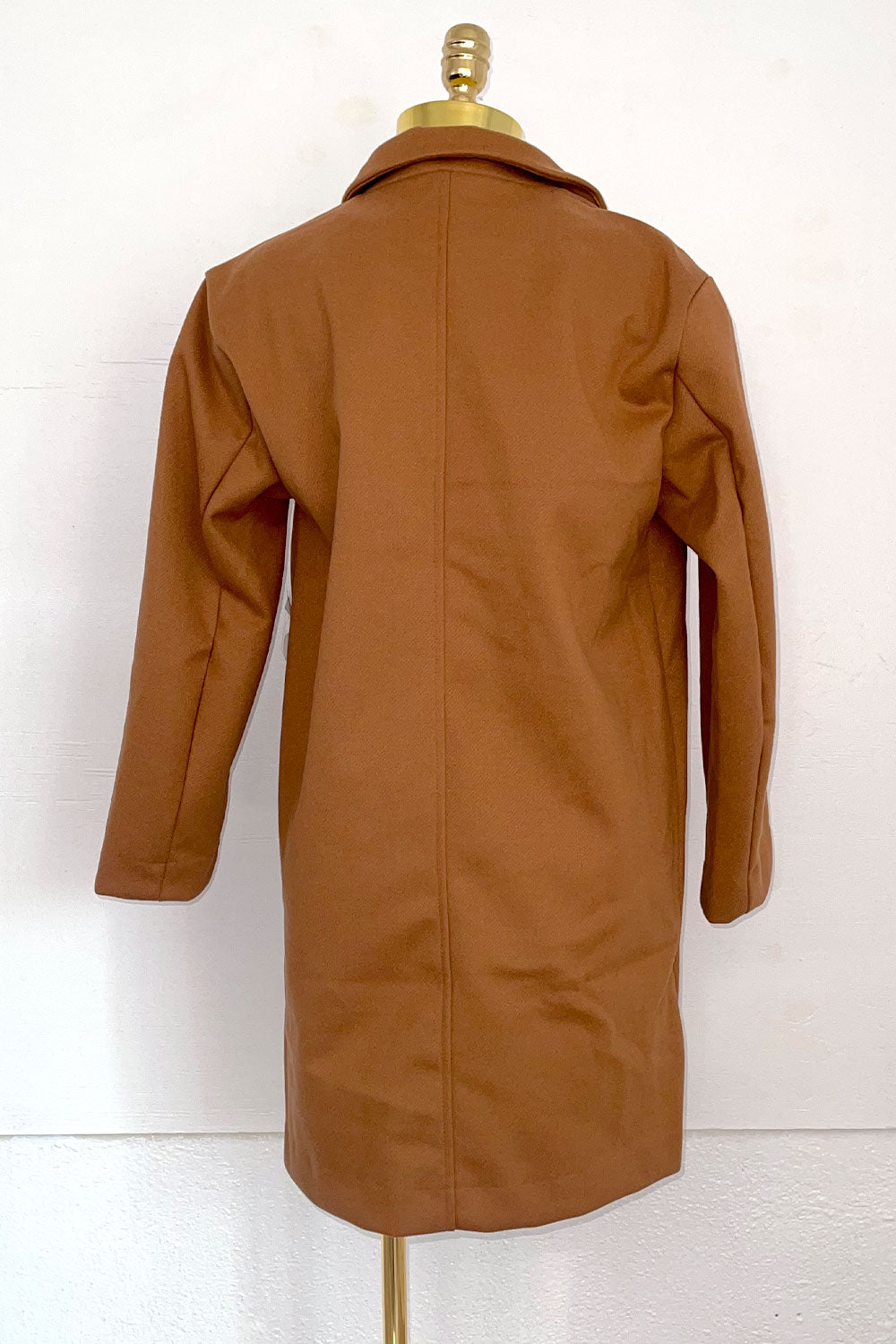 PRISCILLA PEACOAT - TAN