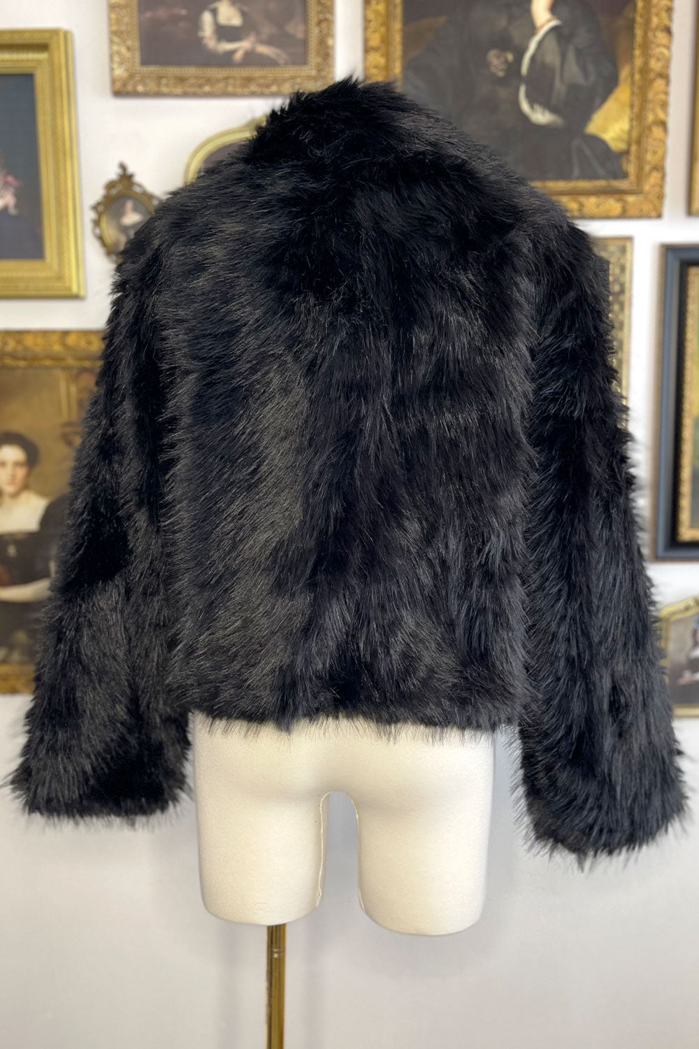 REBECCA FAUX FUR COAT