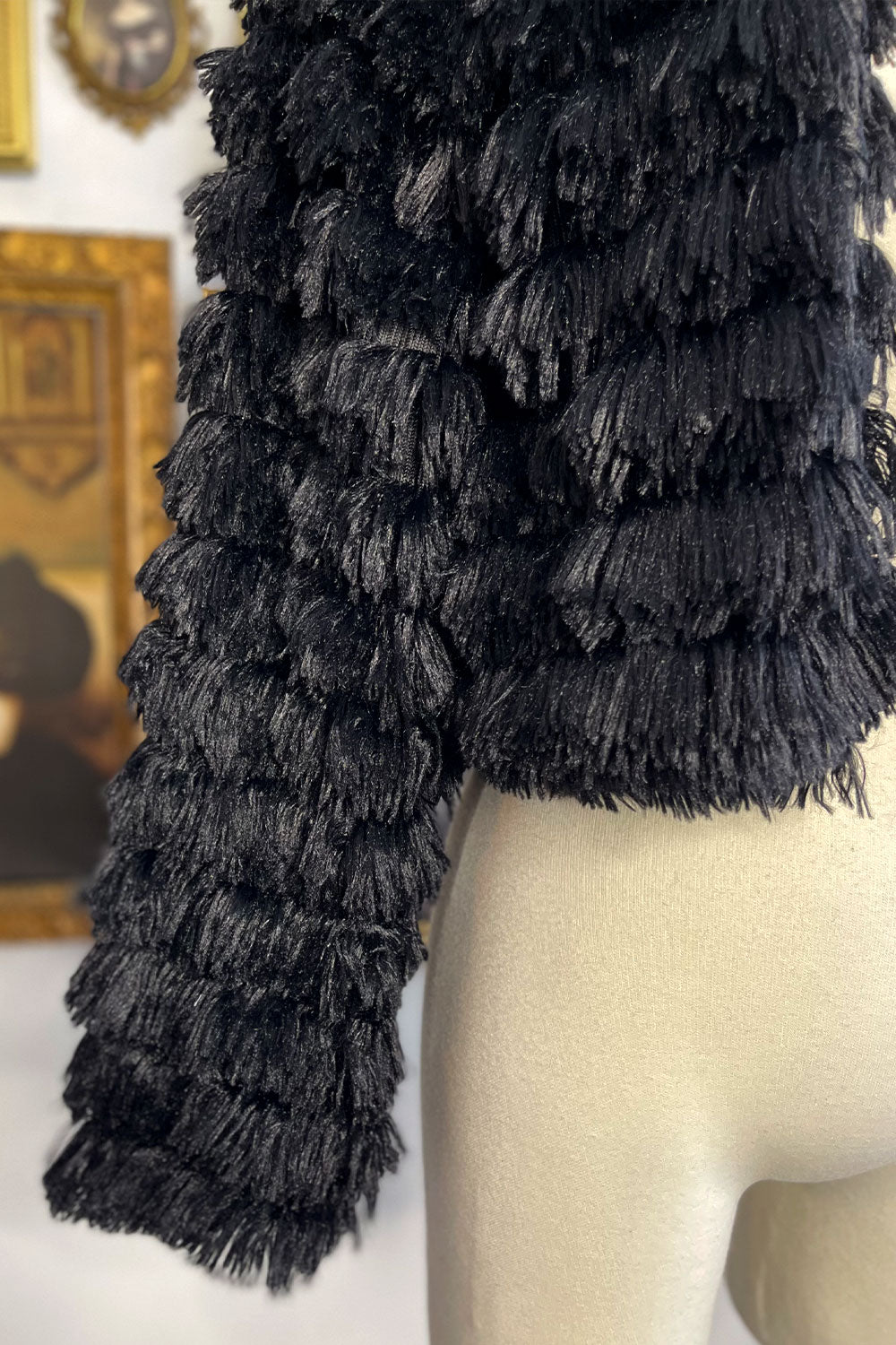 ROSALINDA FAUX FUR SHAGGY JACKET