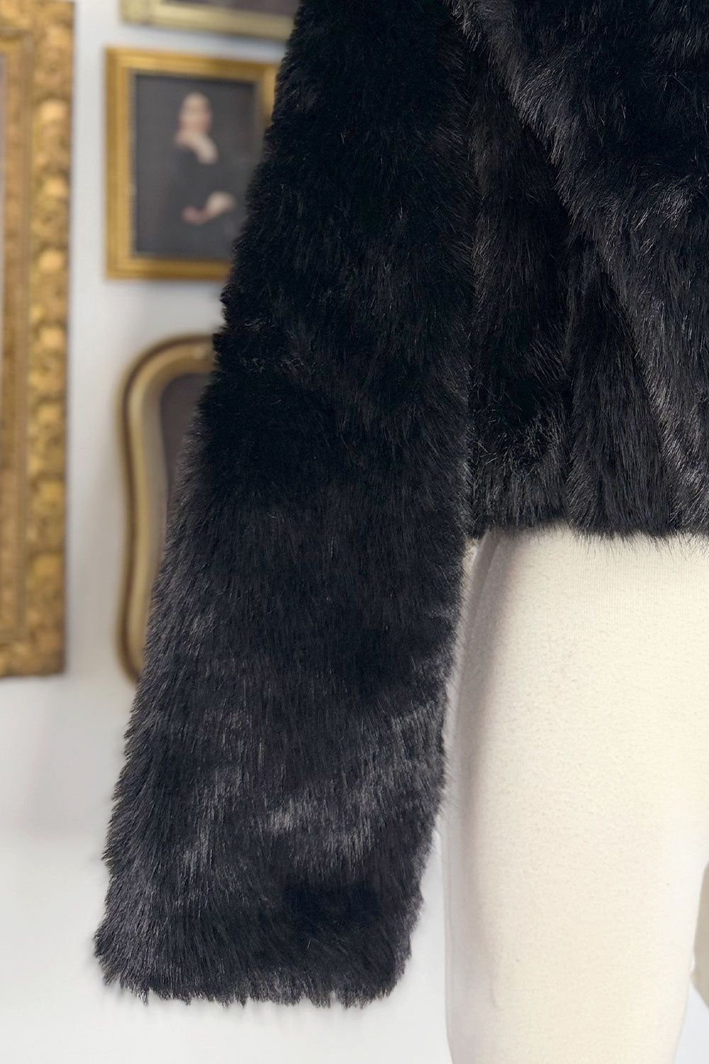VALERIE FAUX FUR COAT