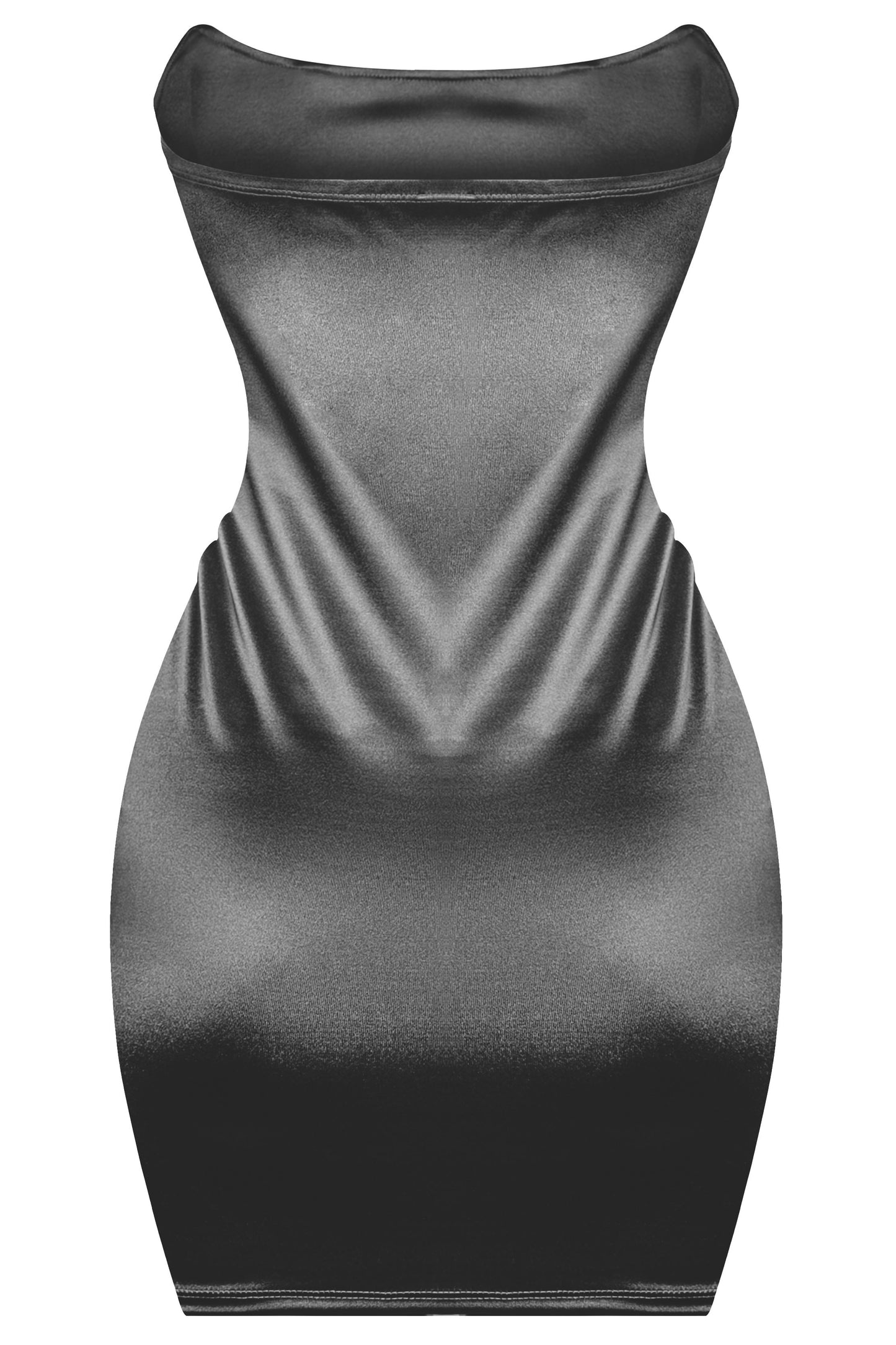 LESLY SATIN MINI DRESS