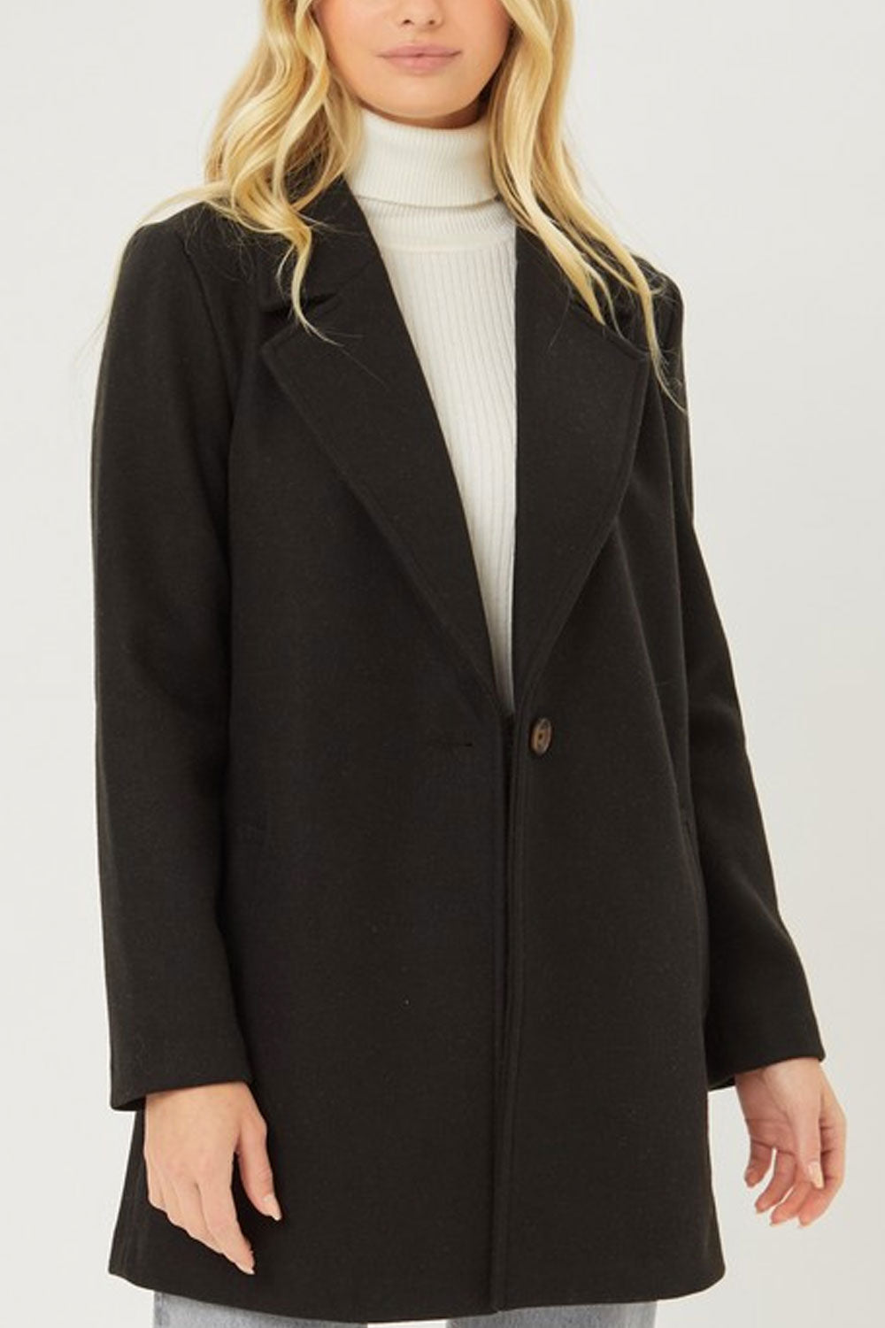 CARMEN COAT - BLACK