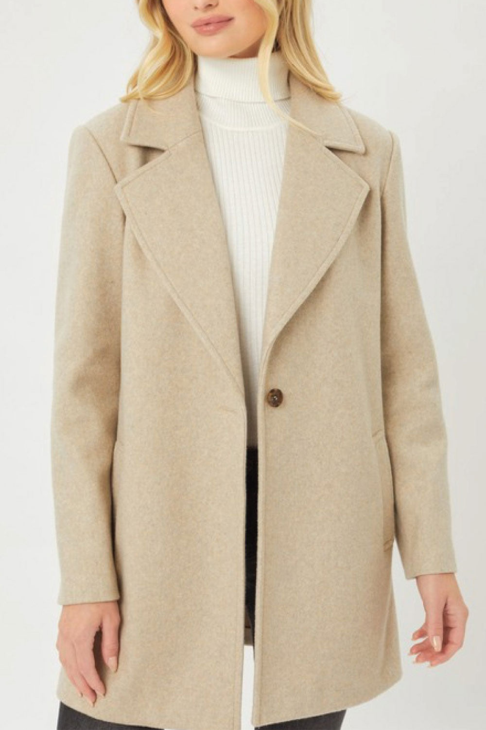 CARMEN COAT - OATMEAL