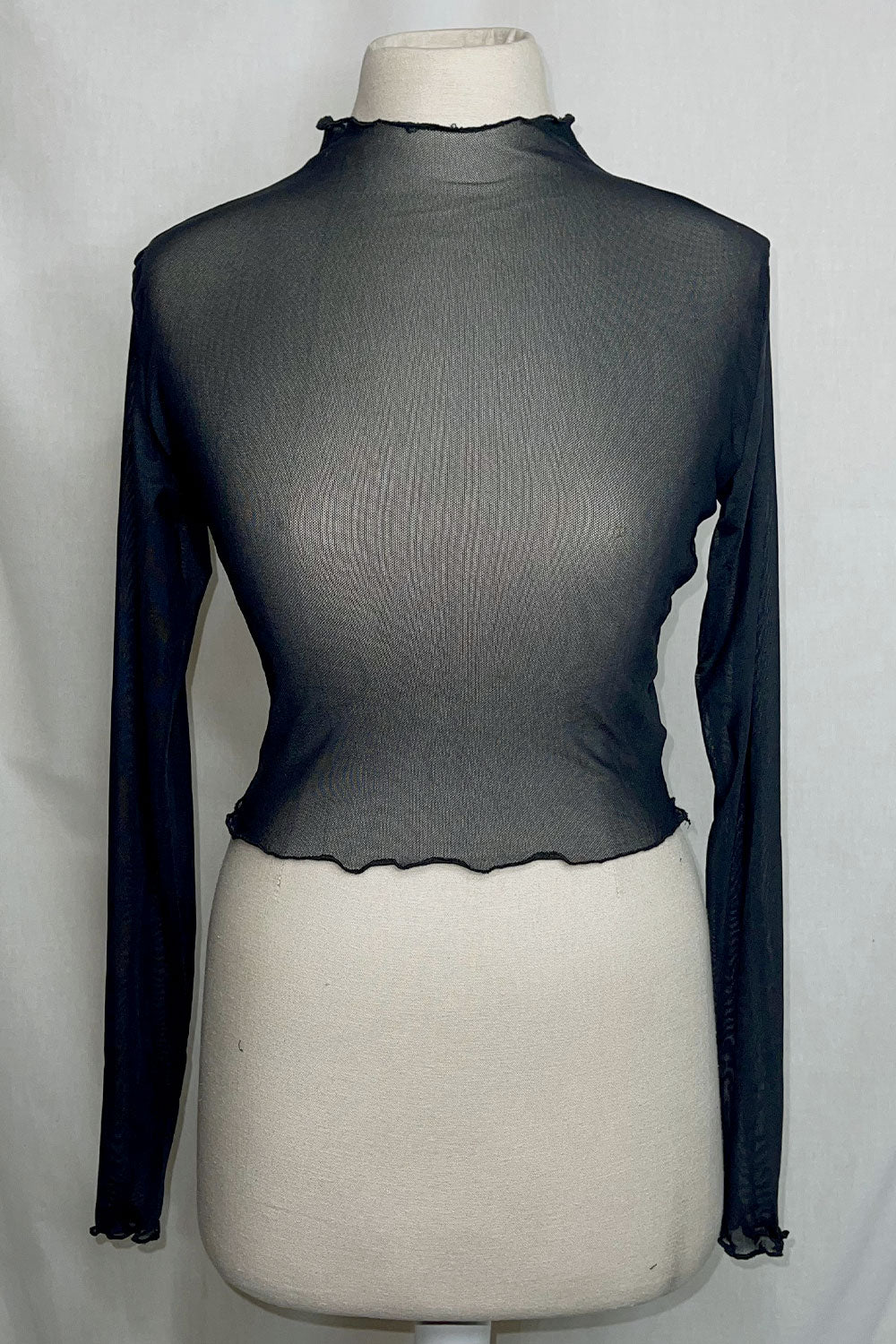 CATHY MESH CROP TOP