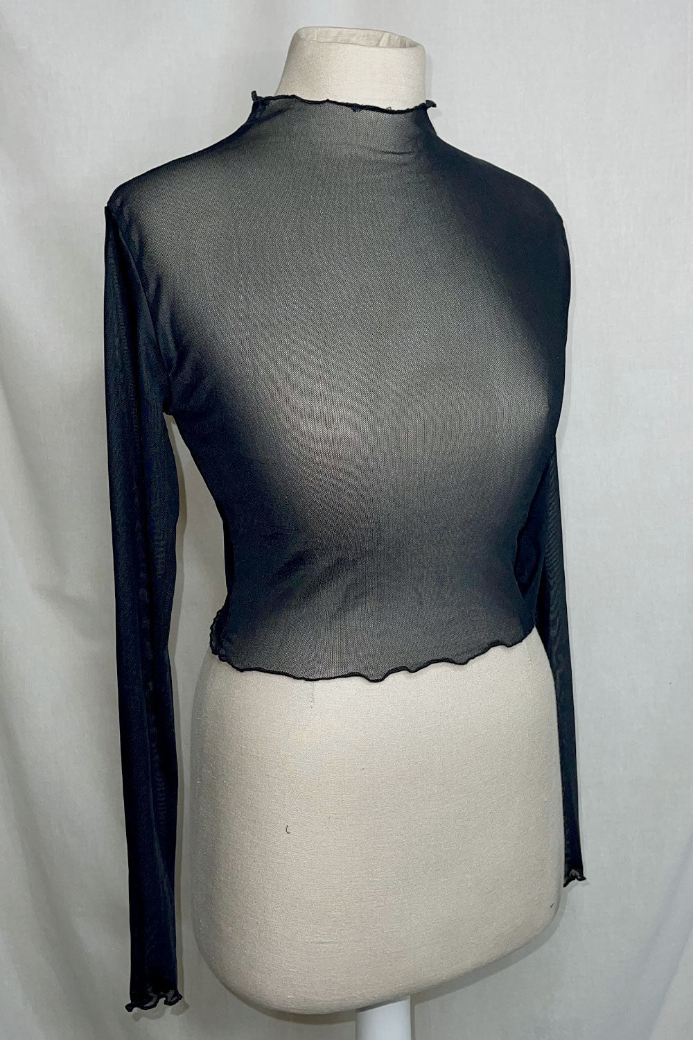 CATHY MESH CROP TOP