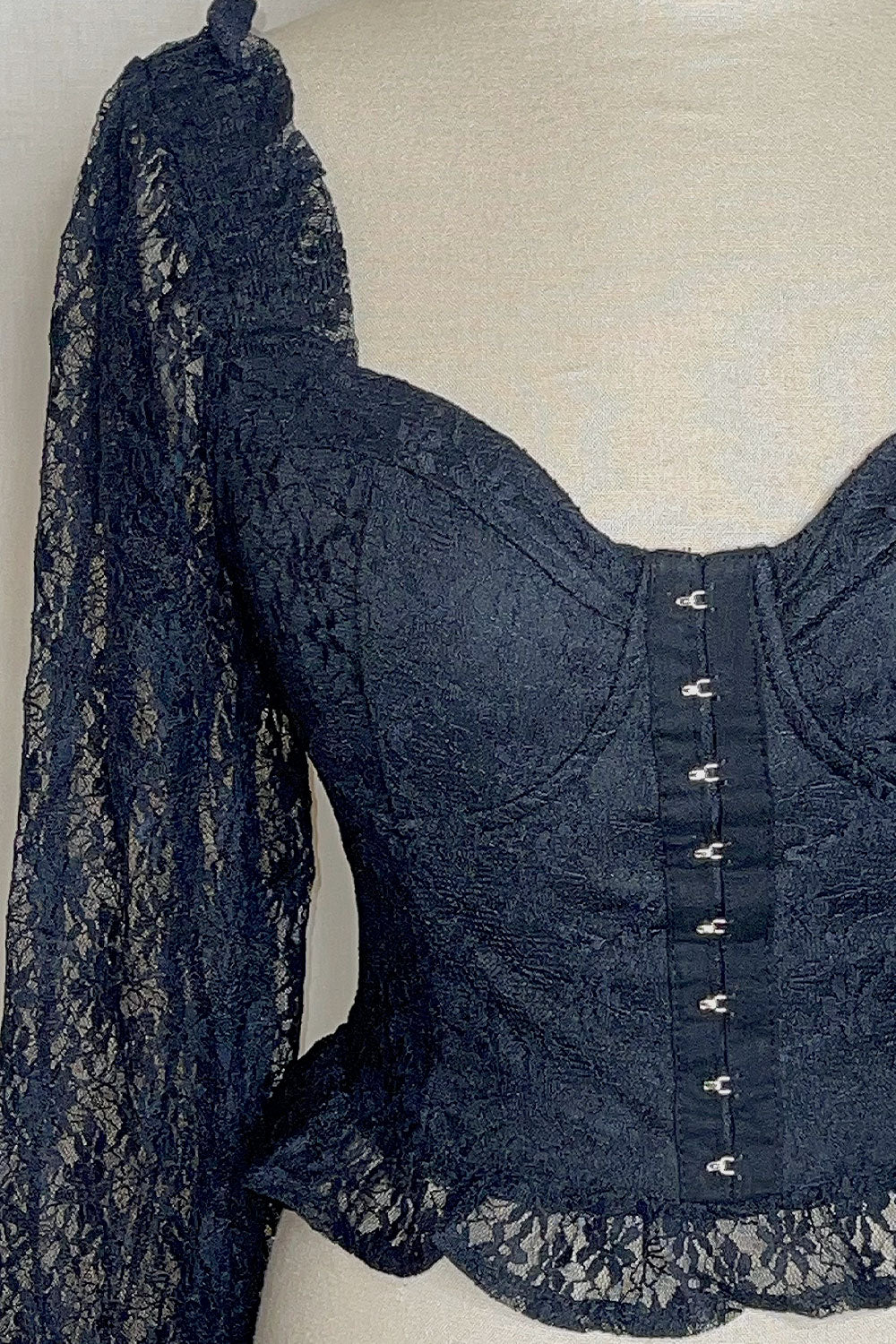 CELESTINE CORSET LACE TOP