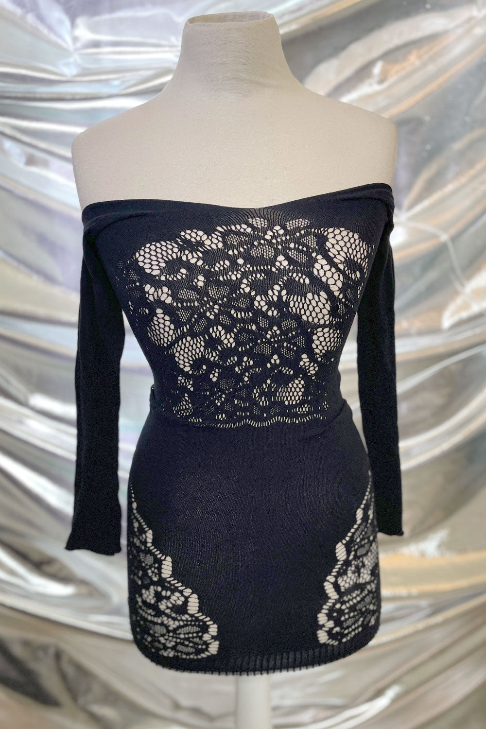 laser cut dress FRANCIS LASER-CUT COVER DRESS