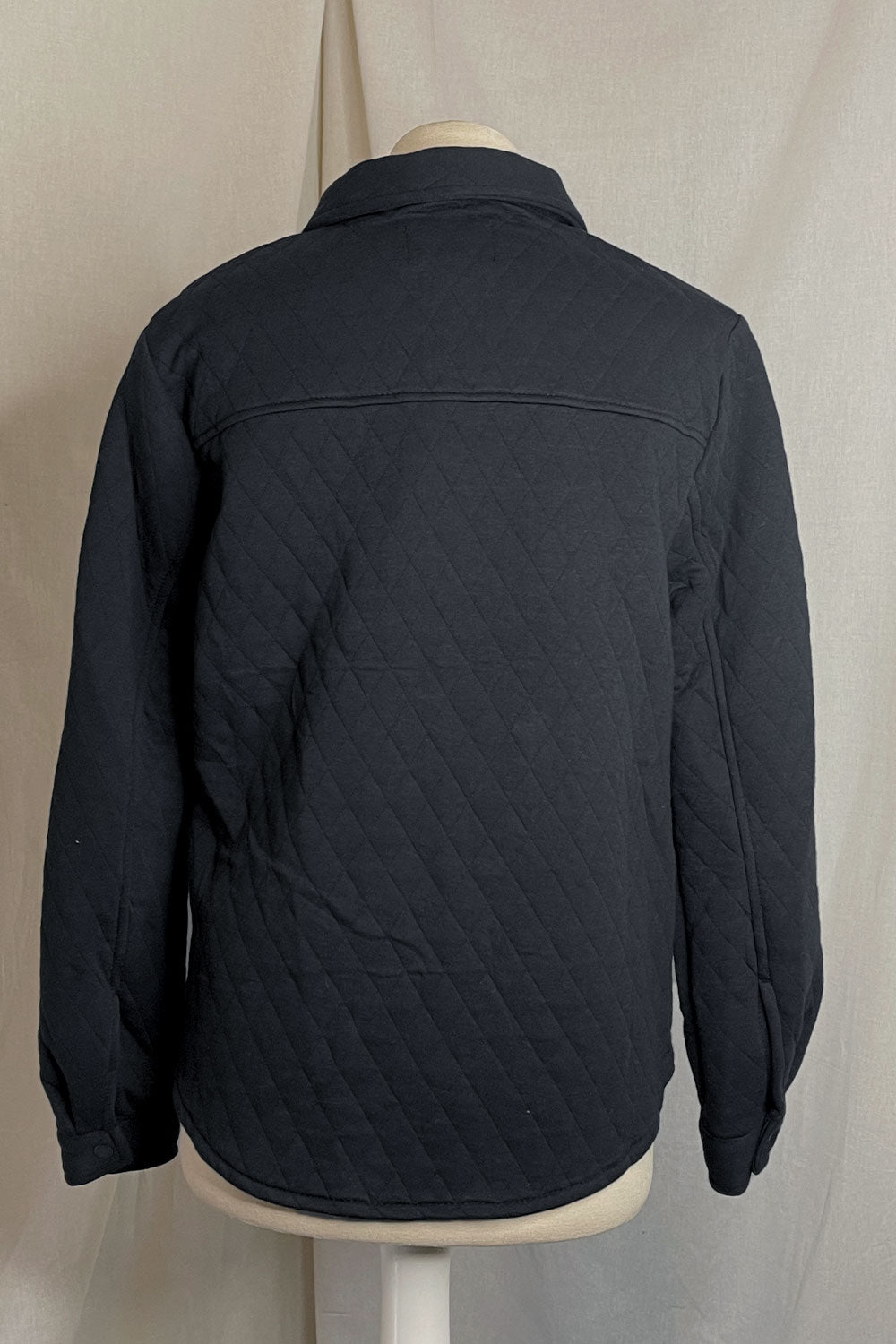 LAUREN DIAMOND QUILTED SHACKET