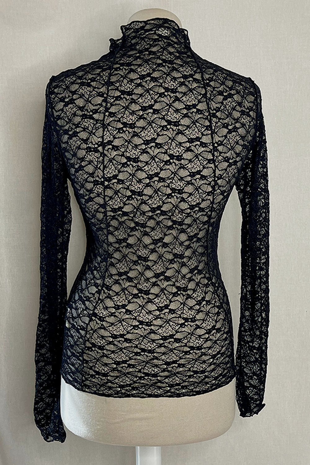 LETTY SHEER LACE TOP