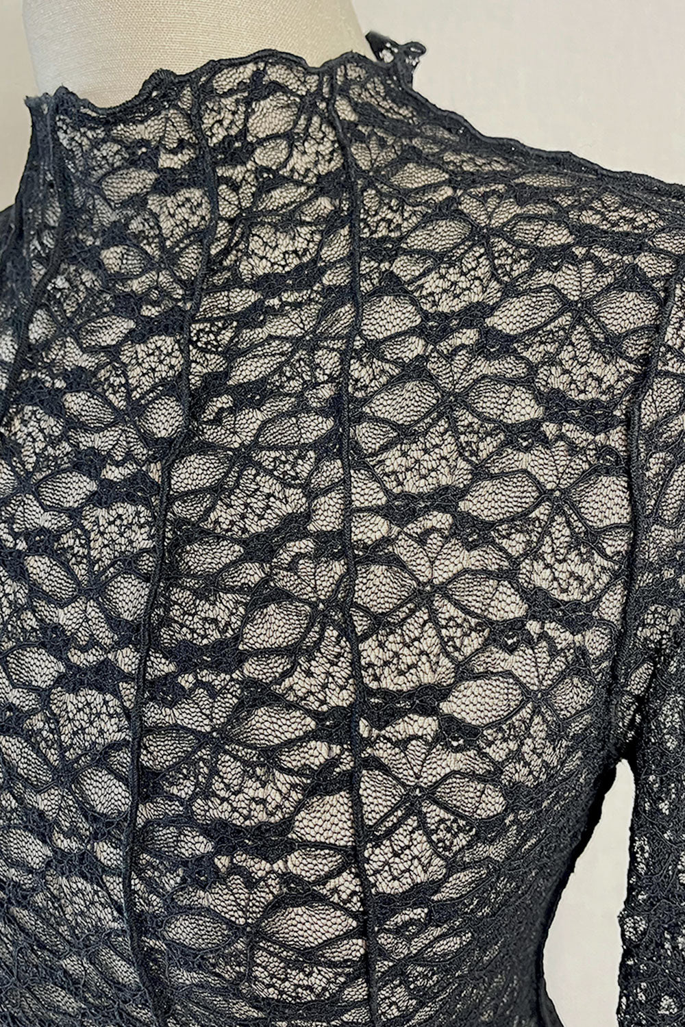 LETTY SHEER LACE TOP