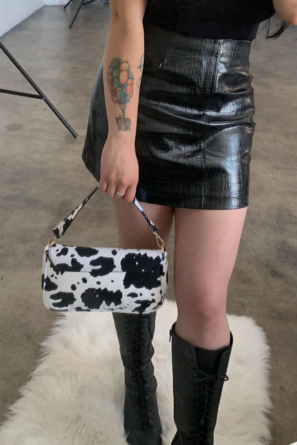 MONTANA COW SHOULDER BAG