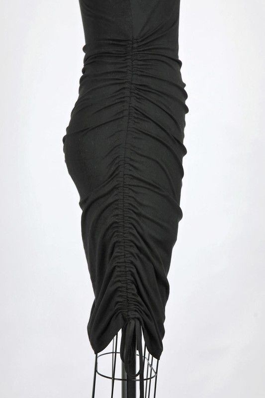 ROSE RUCHED DRESS