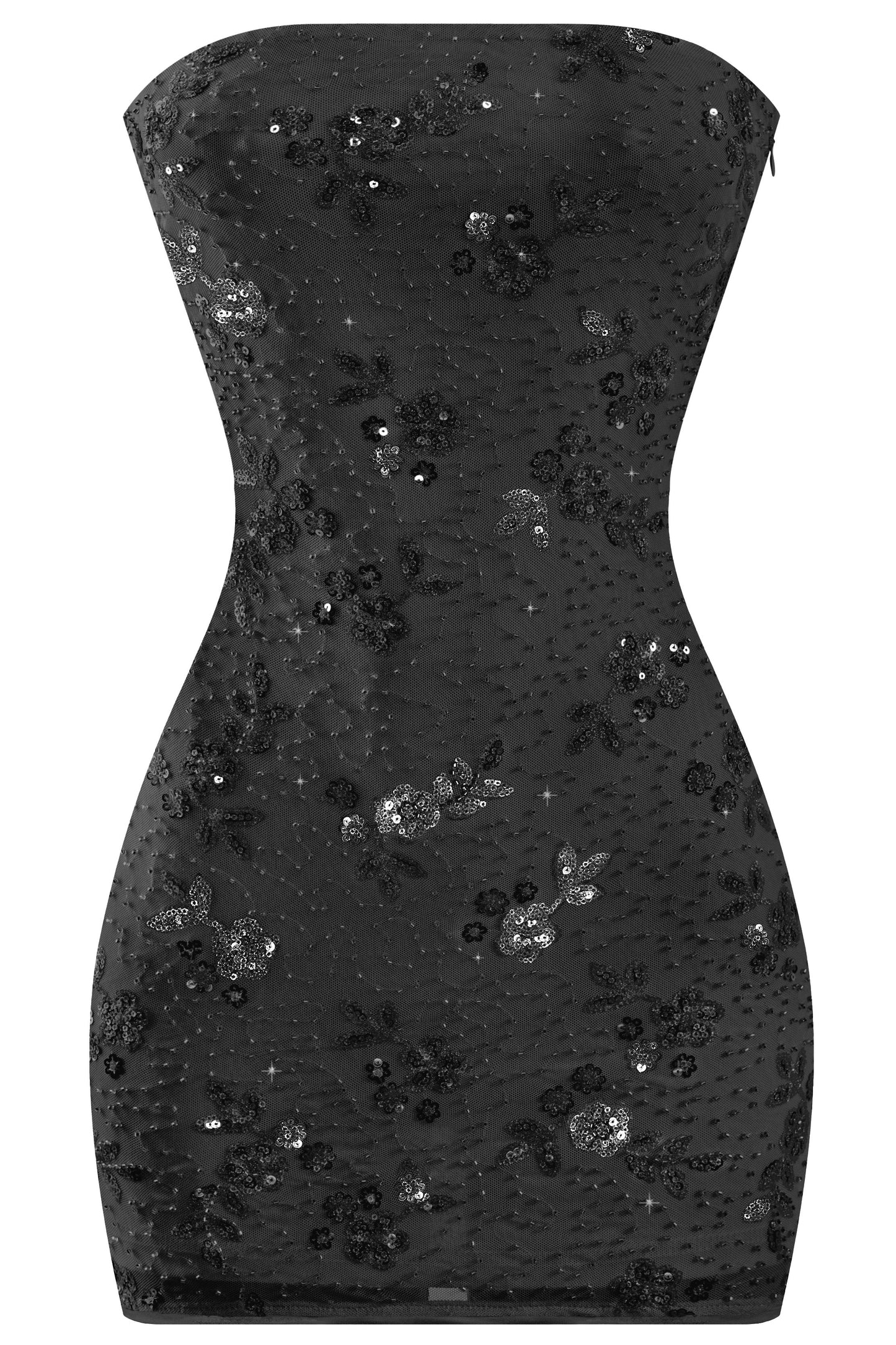 BRIANNA EMBELLISHED MINI DRESS