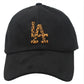 LA HAT - BLACK/LEOPARD