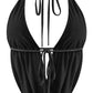 HARLEY GLITTER OPEN BACK TOP