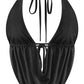 HARLEY GLITTER OPEN BACK TOP