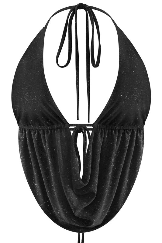 HARLEY GLITTER OPEN BACK TOP