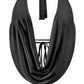 BEKAH OPEN BACK CROP TOP - BLACK
