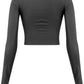 STACY SQUARENECK CROP TOP
