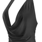 JHANA COWL NECK TOP