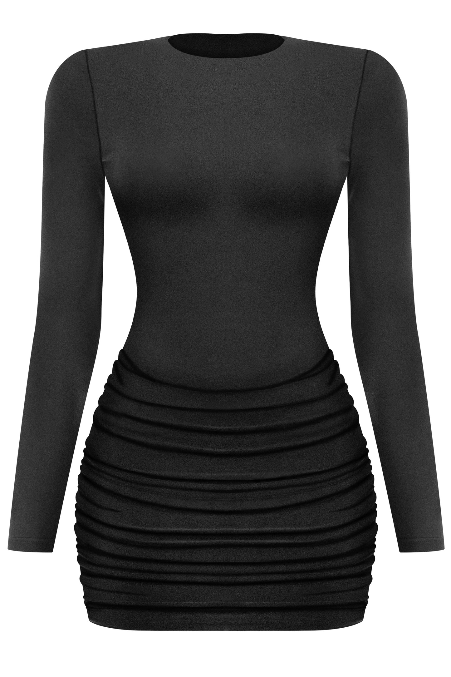 MALLORY MIXED MEDIA MINI DRESS
