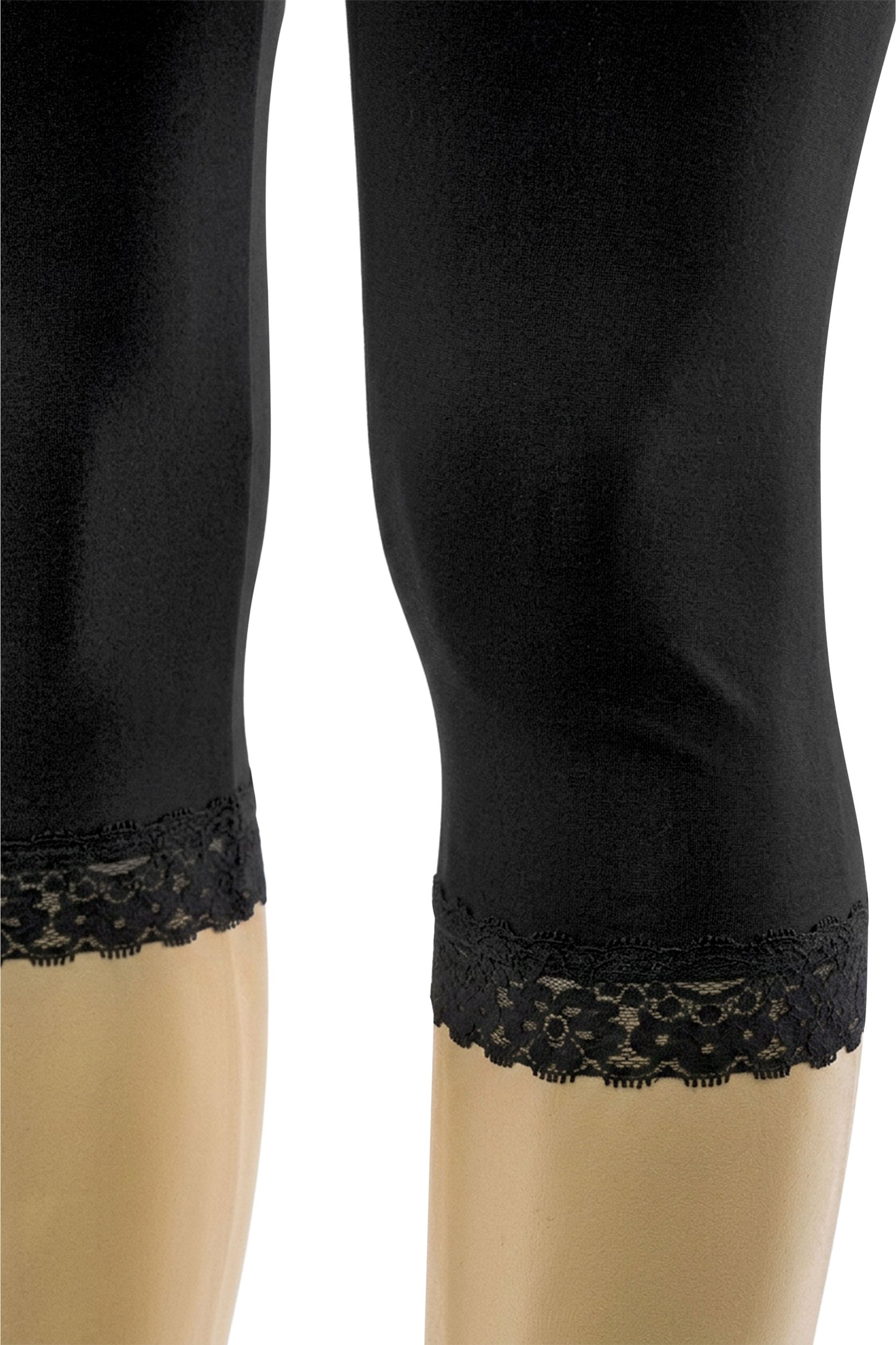 GISSELLE CAPRI LACE LEGGINGS