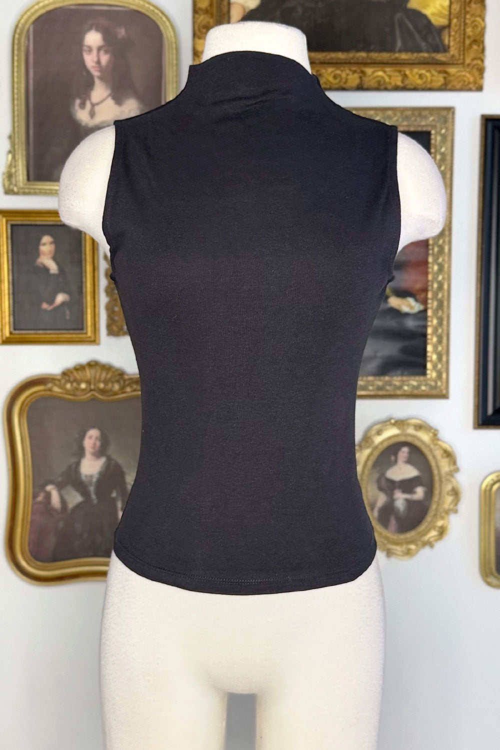 ALLISON MOCK NECK TOP
