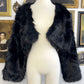 ALLYSSA FAUX FUR CROP JACKET