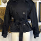 ALYNNA CROPPED TRENCH COAT