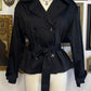 ALYNNA CROPPED TRENCH COAT