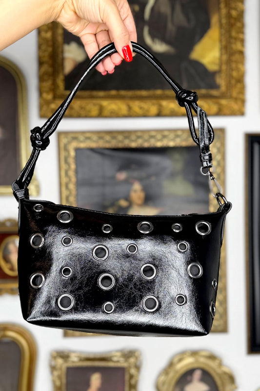 AMSTERDAM GROMMET SHOULDER PURSE