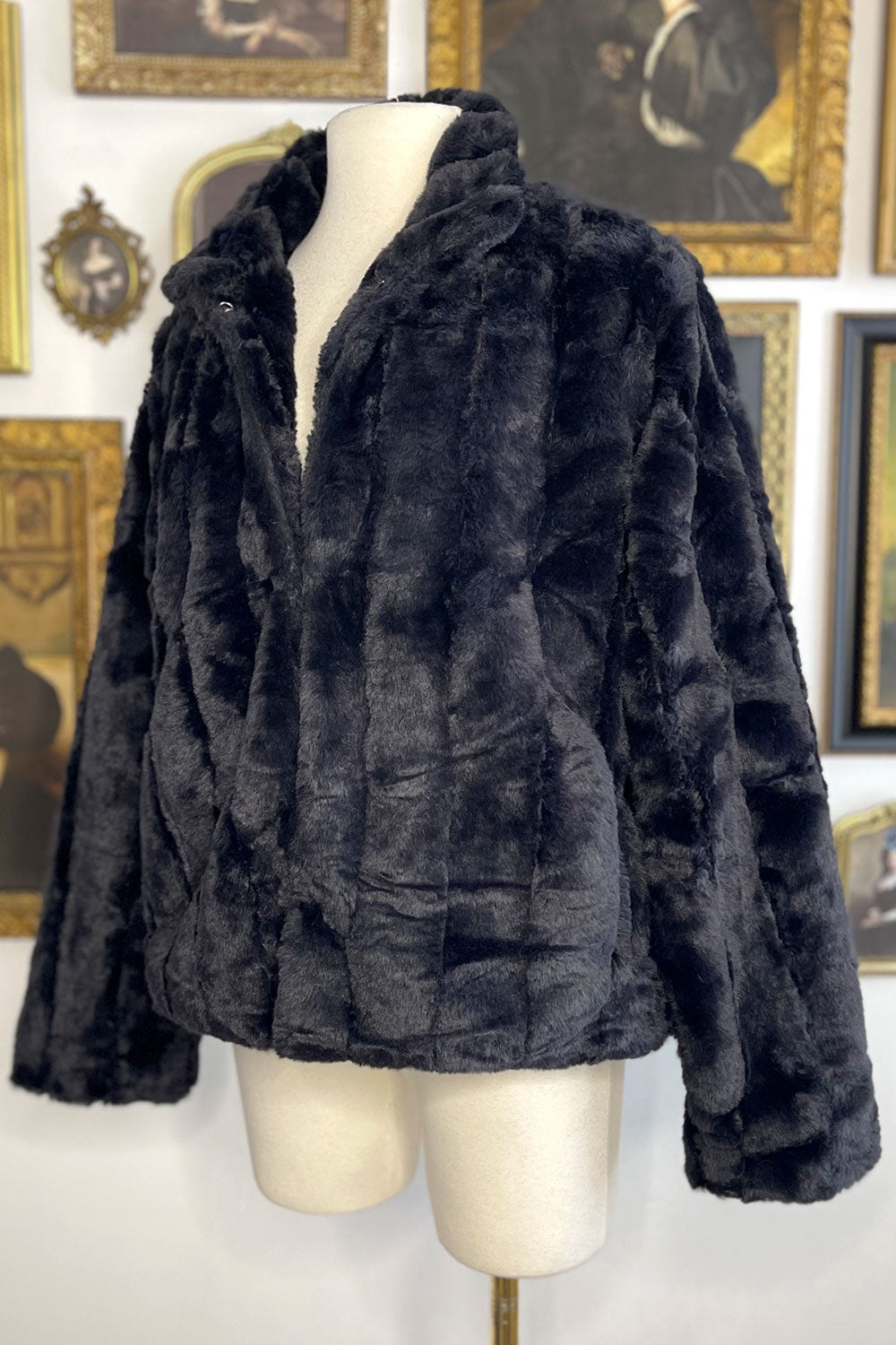 ASHTAR FAUX FUR COZY JACKET