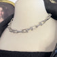 BARBELL CHAIN NECKLACE 012
