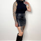 OLIVIA LEATHER MINI SKIRT