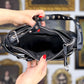 MEXICO D.F. BUCKLE GROMMET SHOULDER PURSE