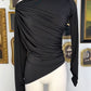 CETERA RUCHED ASYMMETRICAL TOP