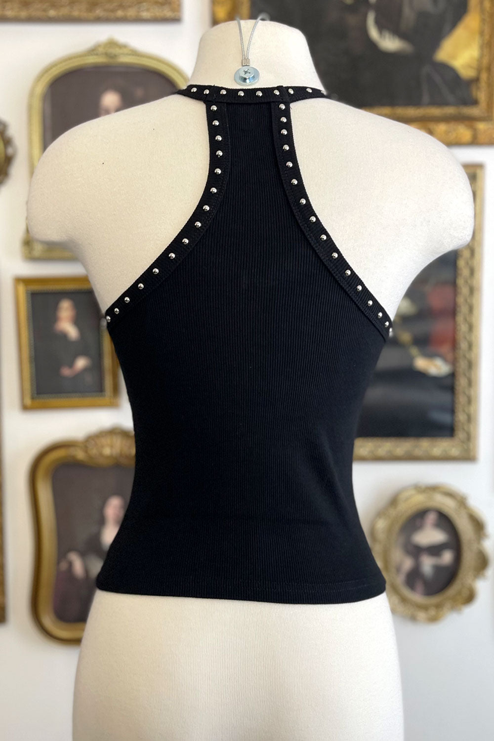 CHRISTINA STUDDED TANK TOP