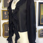 CORRINE RUFFLED SHEER TOP
