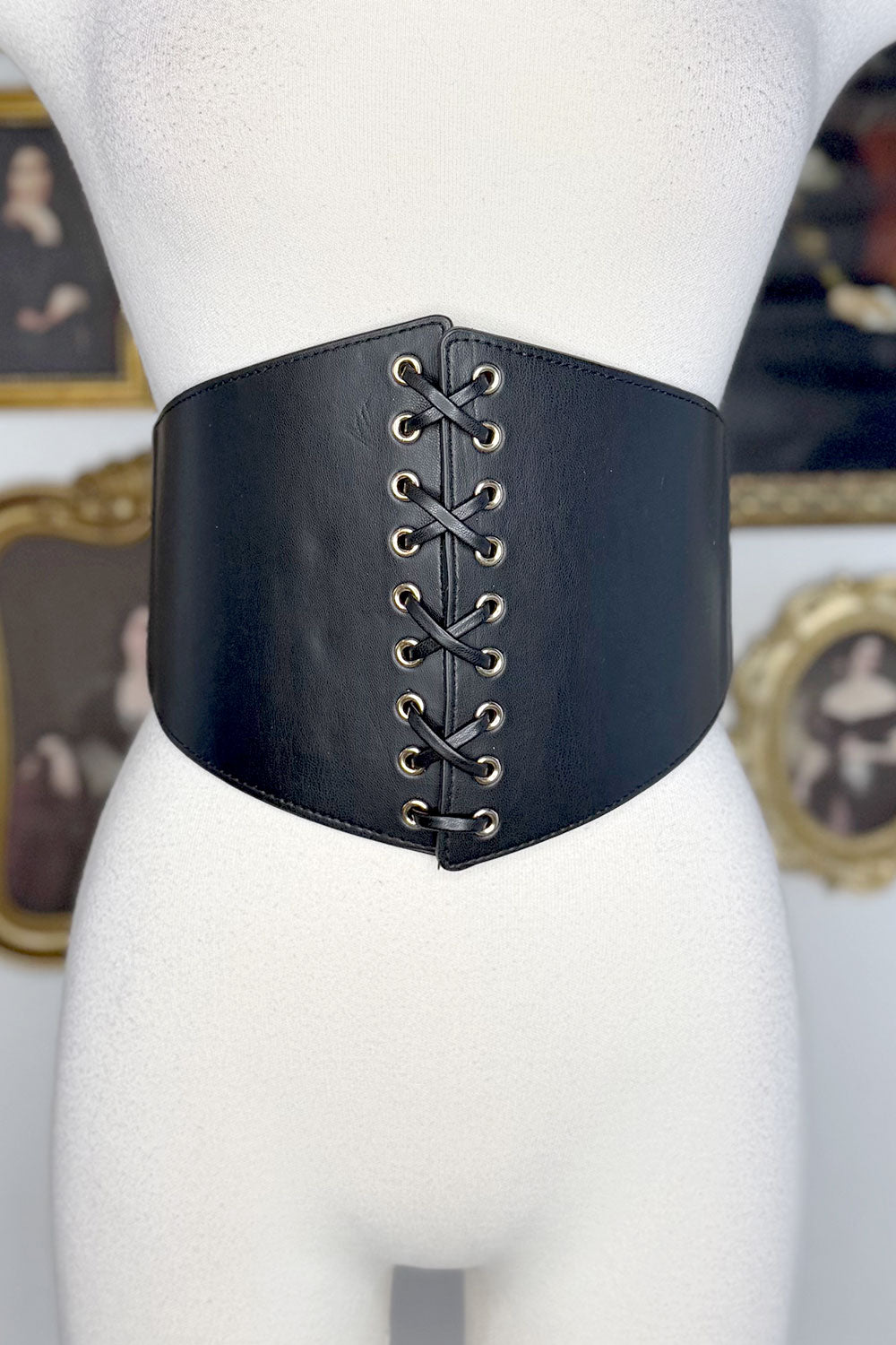 LACE-UP CORSET WAIST BELT