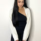 DORA SWEATER KNIT BOLERO CARDIGAN - CREAM