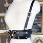 DOUBLE BUCKLE WESTERN HARNESS BELT