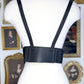 DOUBLE BUCKLE WESTERN HARNESS BELT